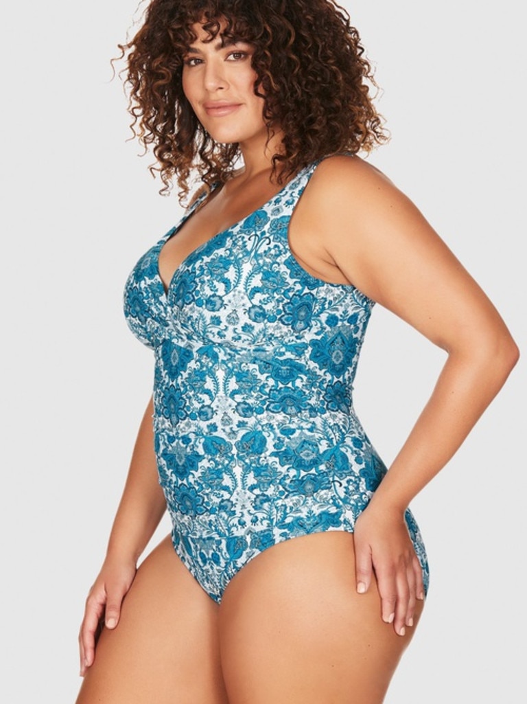 Curvy Swimwear Australia - The Costa Rica Frill Bikini Top is a fun and  flirty plus size swimsuit top perfect for summer. You'll adore the striking  floral print, the supportive features and