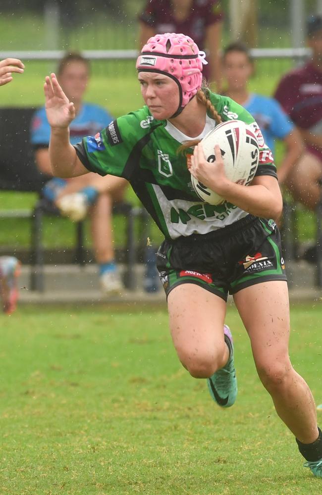 Townsville Blackhawks junior Ashlyn Hoey. Picture: Evan Morgan