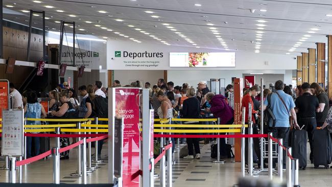 Travel agents predict domestic travel will pick up quickly once borders reopen but international travel will be much slower to return to pre-Covid levels. Picture: LUKE BOWDEN