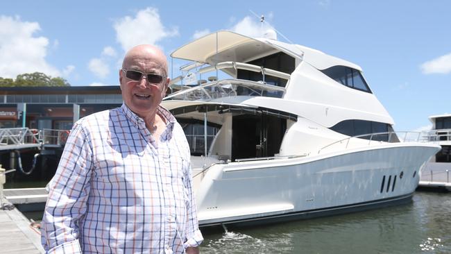 Bill Barry-Cotter, founder, of Maritimo, based at Sanctuary Cove. Photo: Regi Varghese