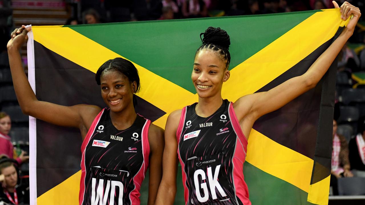 Defenders Latanya Wilson and Shamera Sterling could lead Jamaica to World Cup glory. (Photo by Sue McKay/Getty Images)