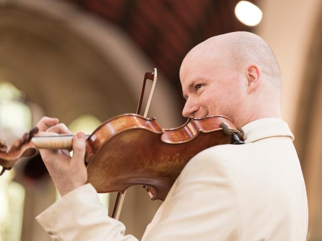 Internationally acclaimed violinist Patrick Savage. Picture: Benjamin Ealovega