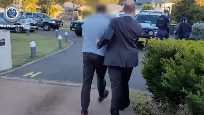 Sex Crimes Squad detectives have charged man after he allegedly attempted to groom child. Picture: NSW Police