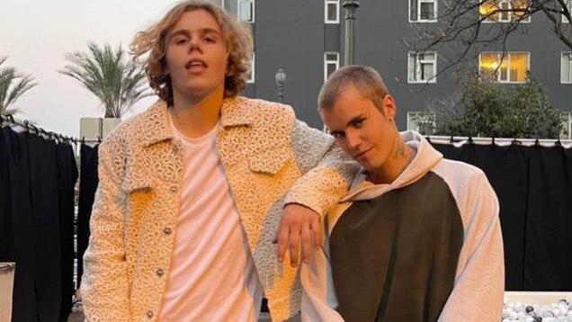 Justin Bieber and Kid Laroi owned the singles charts with Stay. Picture: Instagram