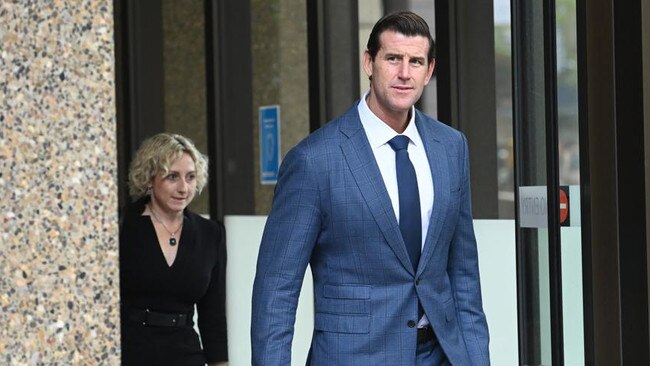 A costs battle has arisen over who will pay for Ben Roberts-Smith’s failed defamation trial. Picture: NCA NewsWire / Jeremy Piper