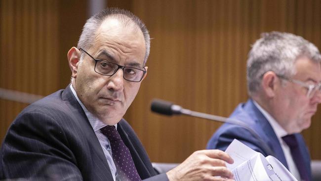 Mike Pezzullo has been sacked as Secretary of the Department of Home Affairs. Picture: NCA NewsWire / Gary Ramage.