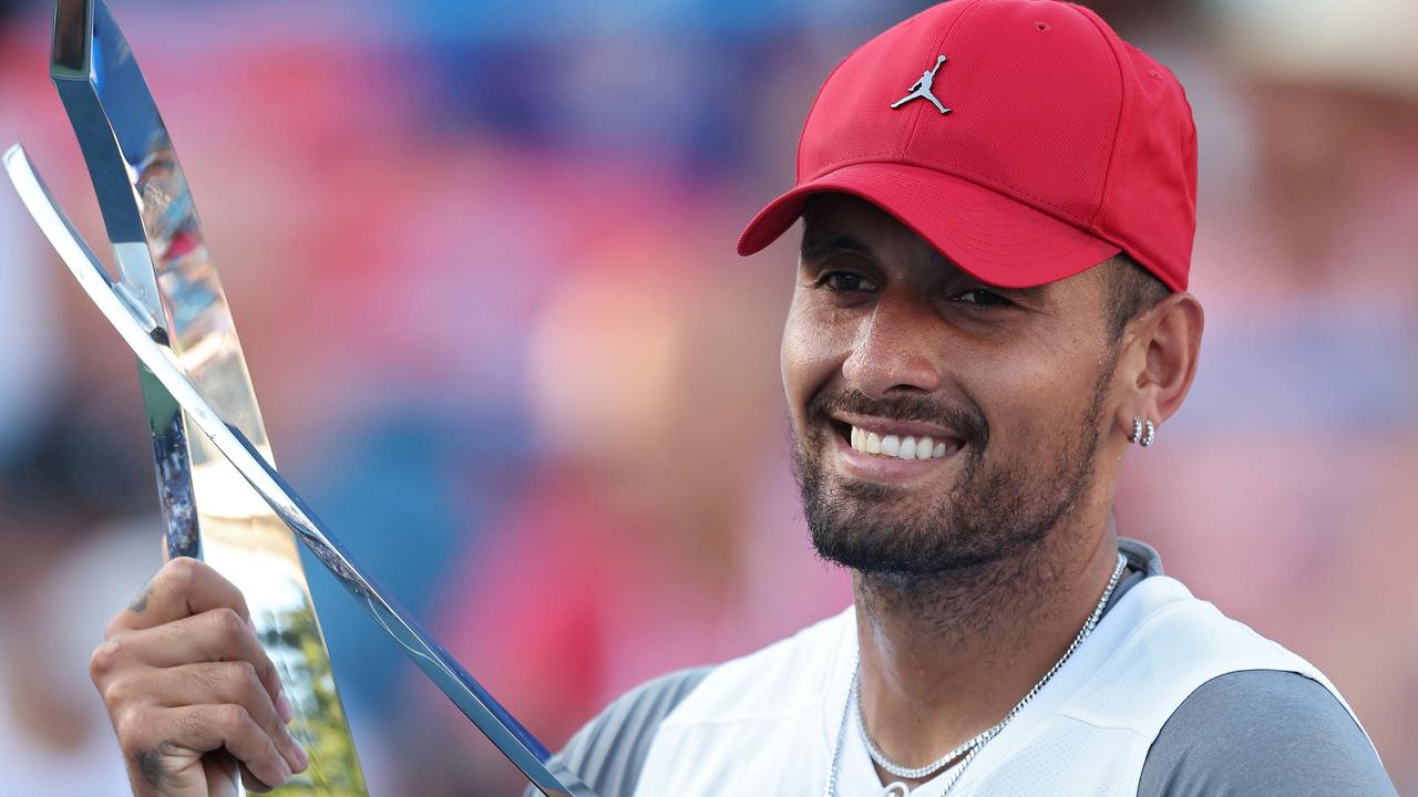 Tennis 2022 Nick Kyrgios wins Citi Open, first title since 2019