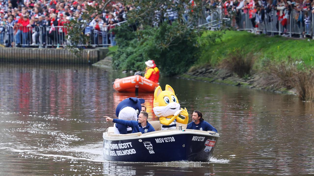 Fans were not front and centre. Picture: Mark Stewart