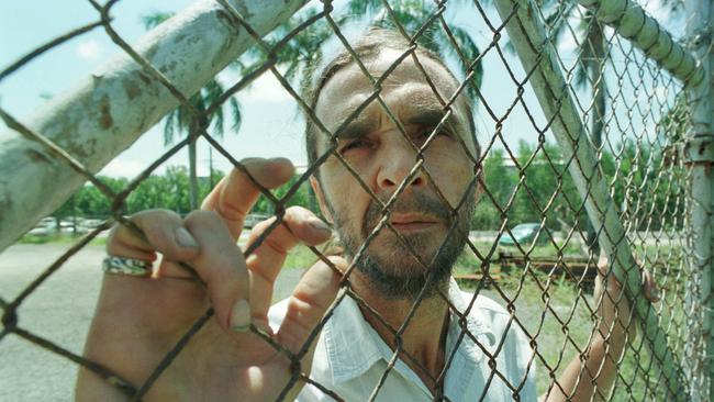 Terry Irving in Cairns in 1999. Picture: Steve Brennan.