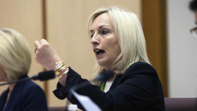 A Senate inquiry is examining Christine Holgate’s departure from Australia Post. Picture: Gary Ramage