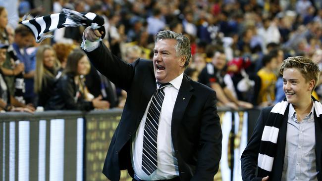 Will Eddie McGuire have a say on which hub Collingwood is based at?