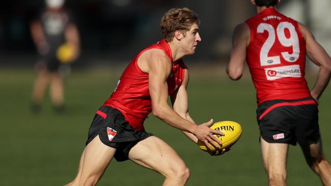 Don’t leave yourself short of the cash needed for higher-priced rookies like Sydney’s Dylan Stephens who might be needed in Round 1. Picture: Mark Metcalfe/Getty Images