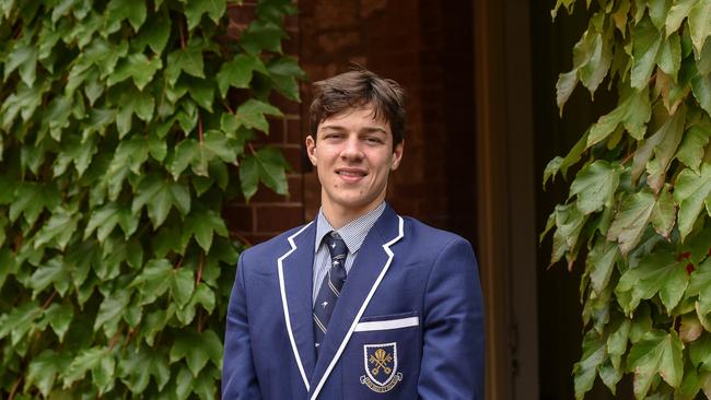 Oliver Francou is set to star for SPC. Picture: St Peter's College