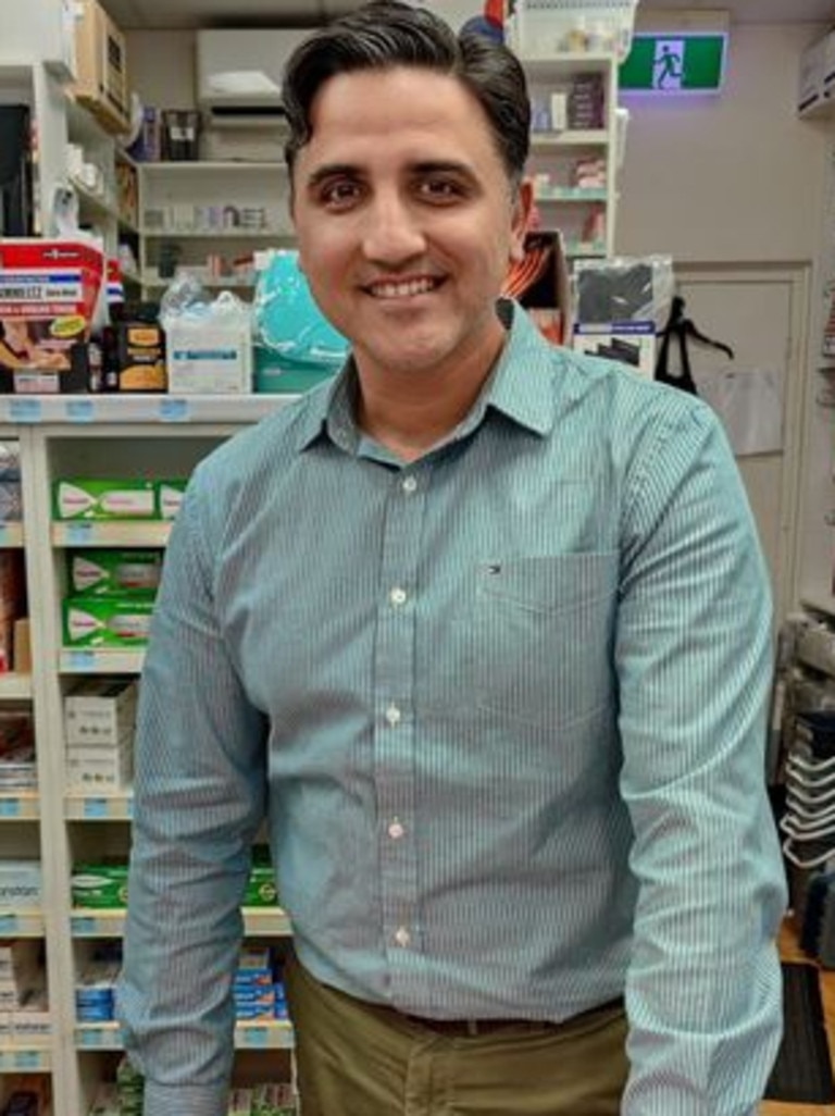 Saad Khan, proprietor of the Avalon Beach Pharmacy. Picture: Facebook (Avalon Beach Pharmacy)