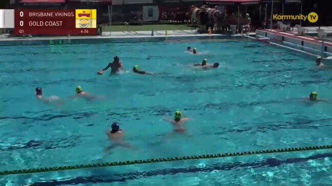 Replay: Water Polo Queensland Premier League Round 5 - Vikings v Gold Coast (Men, Round 5)