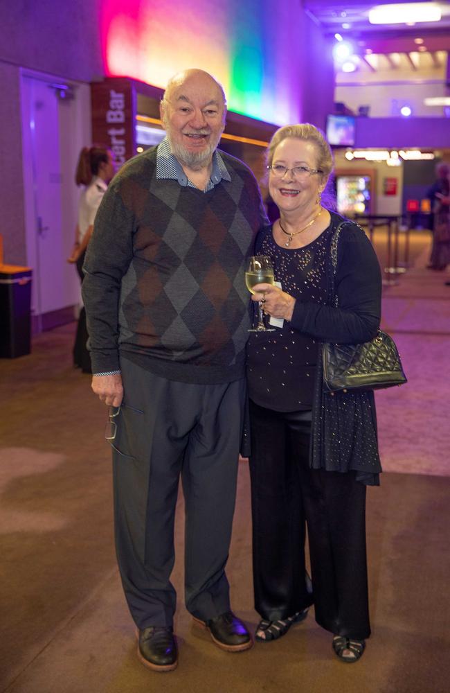 Ian and Maureen MacMaster at the Queensland Symphony Orchestra's much anticipated return to QPAC's Concert Hall. Picture: Peter Wallis, Socials: Damien Anthony Rossi