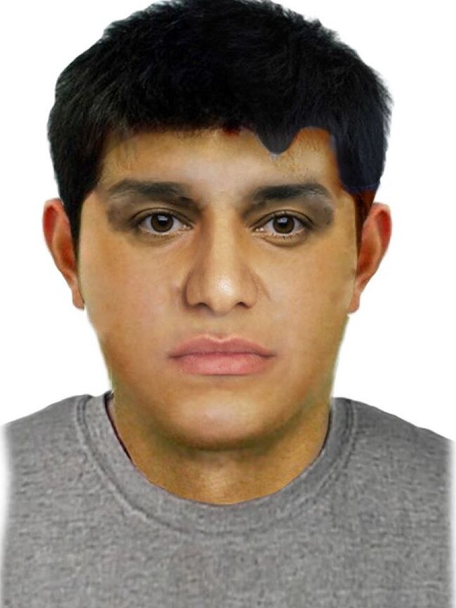 Special Crime Detectives investigating the sexual assault of a girl at Blair Athol last week have release a computer generated image of the suspect. Picture: SAPOL 