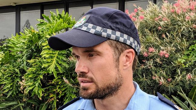 Senior Sergeant Jay Notaro, officer-in-charge of Gold Coast Water Police. Picture: Luke Mortimer.