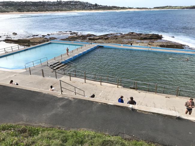 The swimming pools at the southern end of Dee Why Beach. File picture: Manly Daily