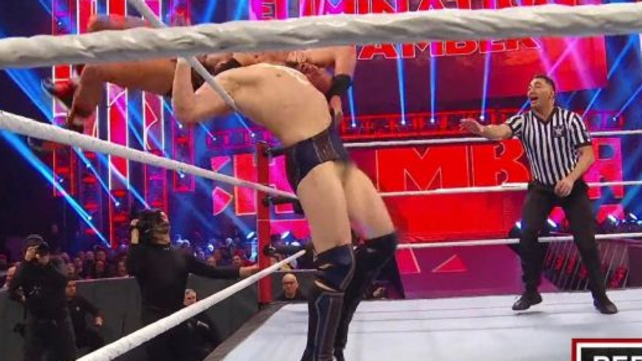 wardrobe malfunctions in wrestling