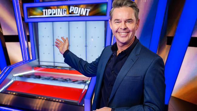 Todd Woodbridge will host Australia's version of the hit game show Tipping Point. Picture: Nine