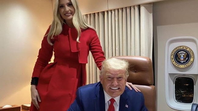 Ivanka has said that working in the White House put her under extreme pressure. Picture: Ivanka Trump/Twitter