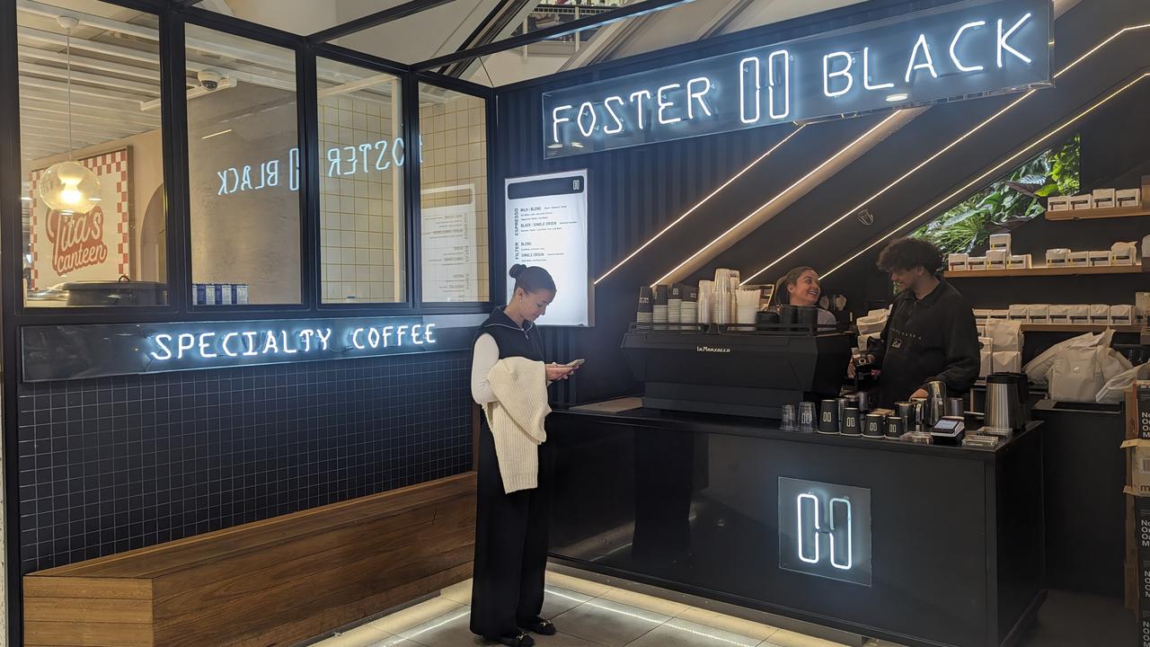 Foster Black on Queen Street Mall, Brisbane City. Picture: Kate Stephenson