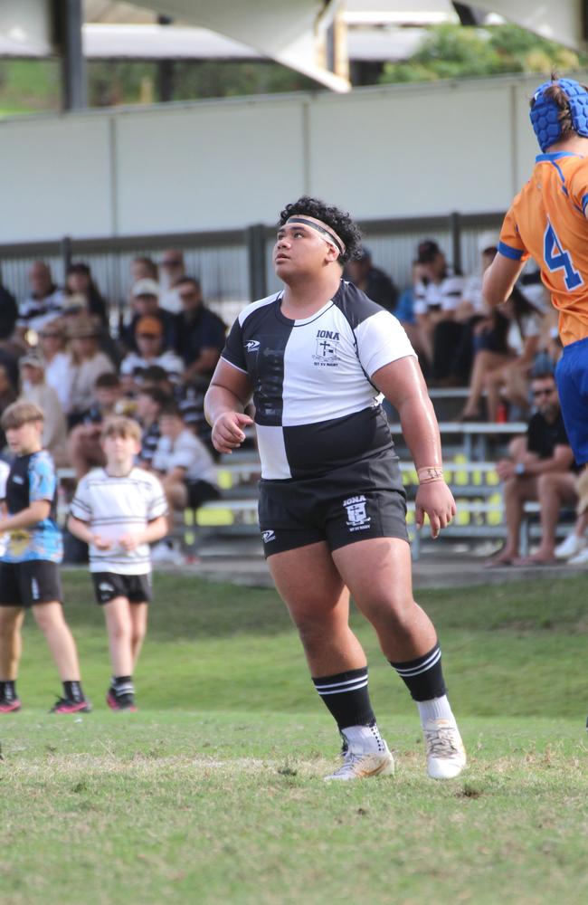 Iona prop Hopo Leota had a crucial try assist late in the game.