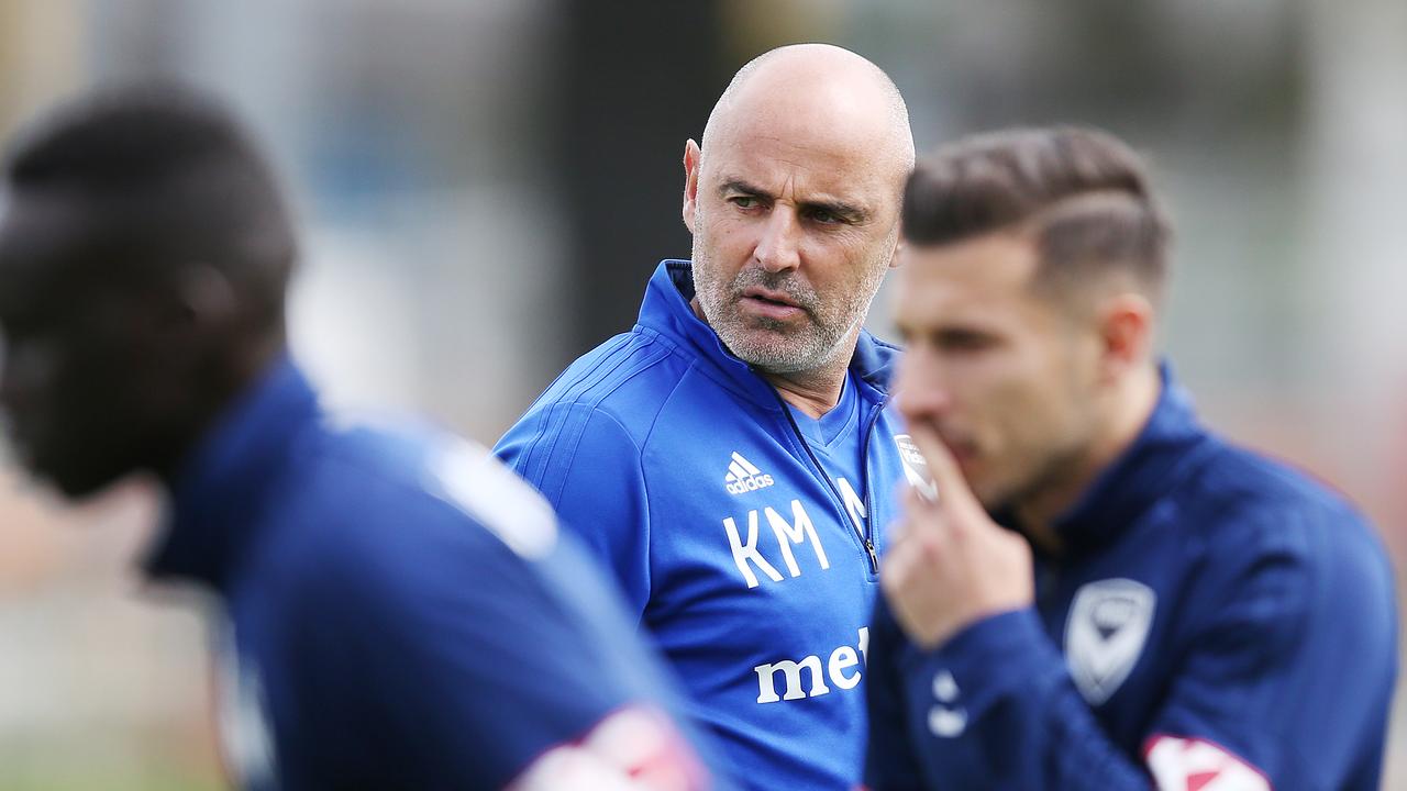 Kevin Muscat says there’s no love lost between Melbourne Victory and Adelaide United.