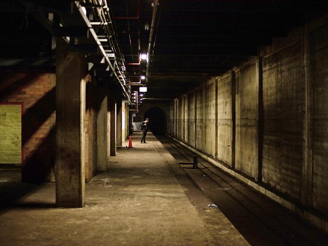 Central Station ghost platform’s were built last century but never used.