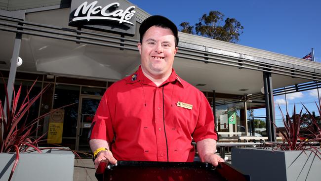 Russell O'Grady is a popular face at Northmead McDonald’s.