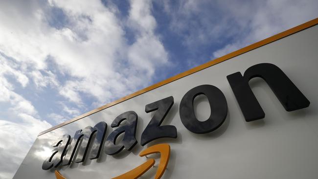 Global delivery giant Amazon has submitted a fresh application to kick-start construction on a $450m mega-data centre in Sydney’s southwest. Picture: Thomas Samson/AFP