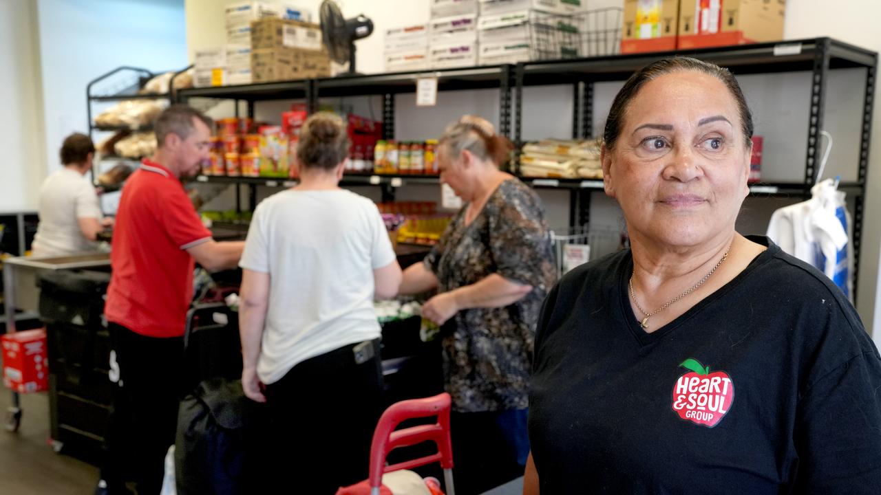 Margaret Dixon, manager of Heart &amp; Soul a charity grocery store in the area. Picture: Dean Martin