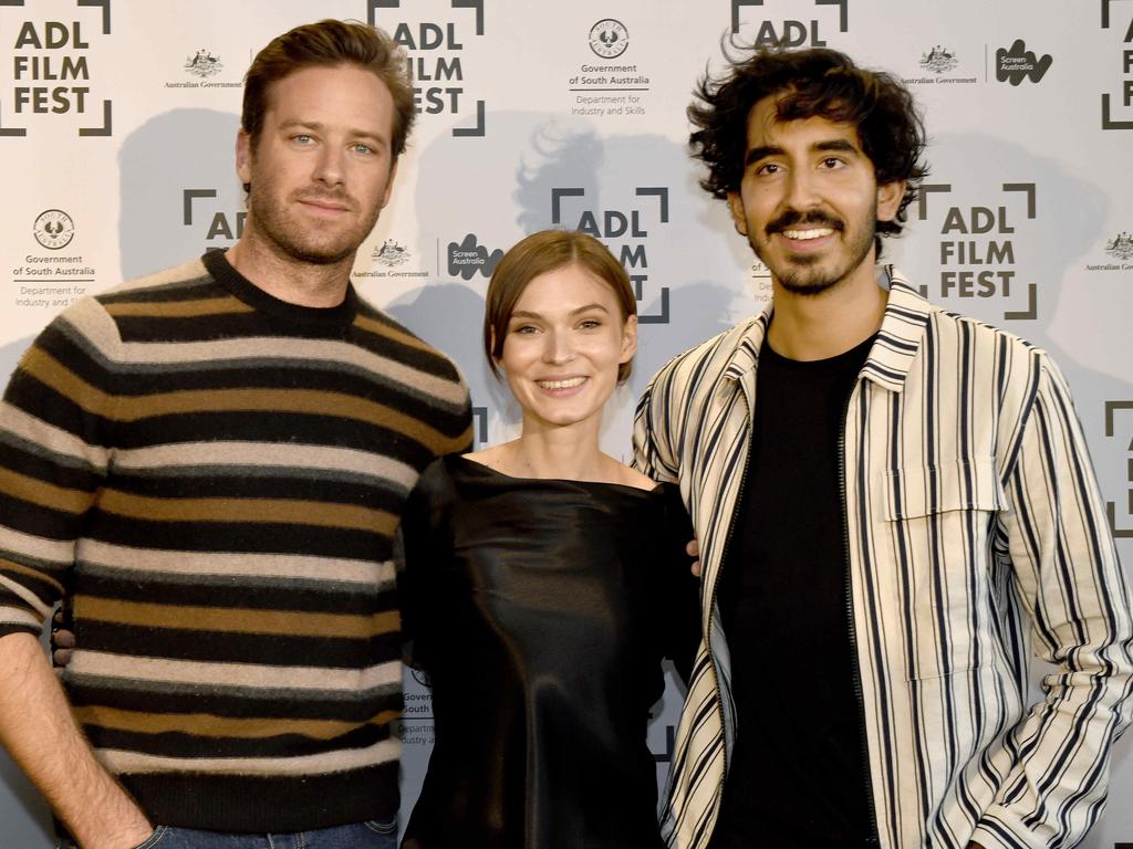 Tilda Cobham-Hervey, Dev Patel and Nazanin Boniadi of Hotel Mumbai  News Photo - Getty Images