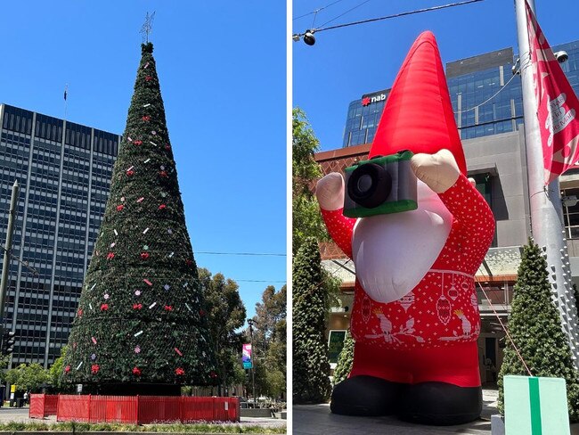 Adelaide, South Australia, city Christmas decorations