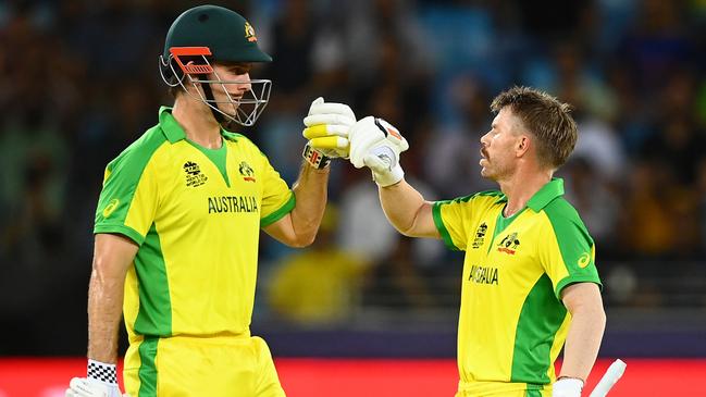 Mitch Marsh and David Warner led the way for Australia. Picture: Getty Images