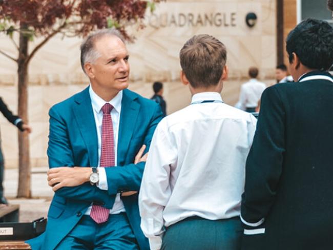 Newington College headmaster Michael Parker.