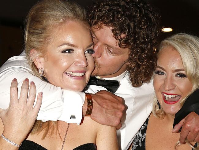 ONE TIME WEB USE ONLY - FEE APPLIES FOR REUSE -  2nd July 2018 SYDNEY AUSTRALIA WWW.MATRIXNEWS.COM.AU  EXCLUSIVE PICTURES   The 2018 Bachelor Nick "Honey-Badger" Cummins is seen with a bevy of women after partying the night away at the Star on the Gold Coast.  Note: All editorial images subject to the following: For editorial use only. Additional clearance required for commercial, wireless, internet or promotional use.Images may not be altered or modified. Matrix makes no representations or warranties regarding names, trademarks or logos appearing in the images.