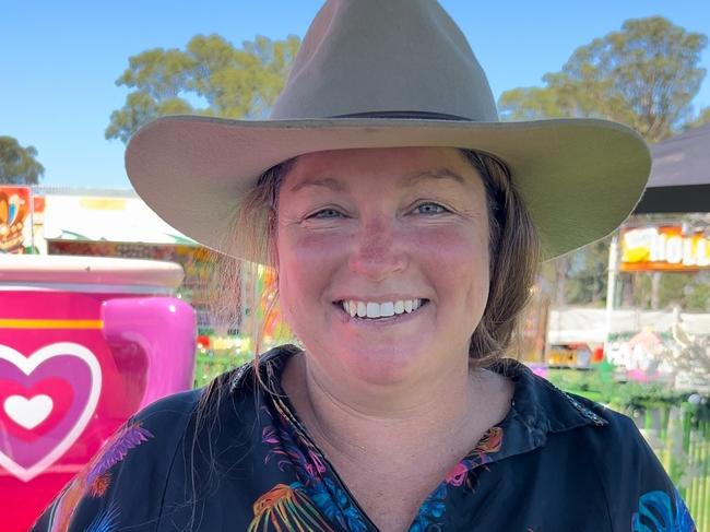 Jade Evans, the founder and director of Sydney Santa Spectacular. Picture: Tileah Dobson