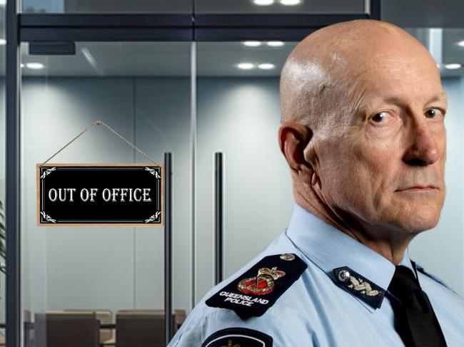 Police Commissioner "unavailable" over police policy backlash.