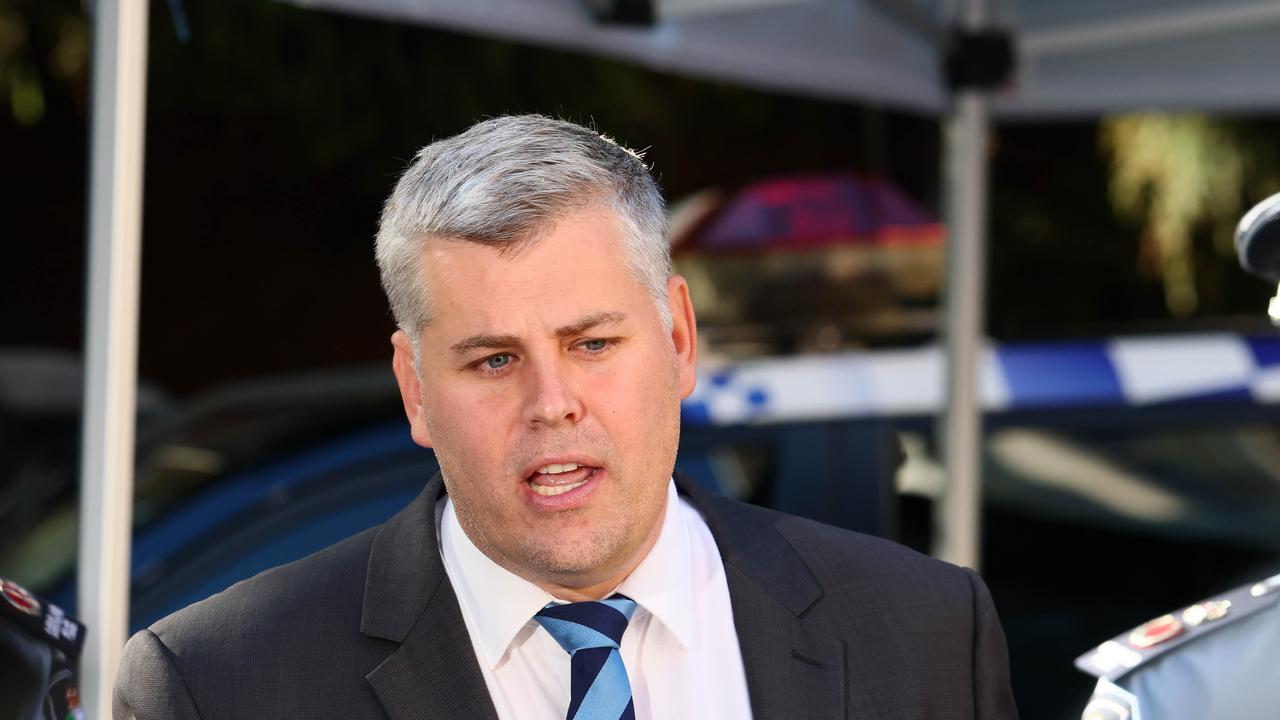 Queensland Police Minister Mark Ryan says there’s plenty of incentives for police recruits to join the force. Picture: NCA NewsWire/Tertius Pickard