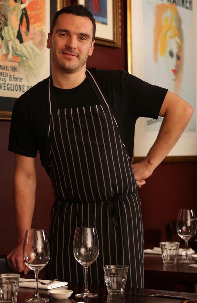 Bistro Papillon chef Ludovic Geyer. Picture: John Fotiadis