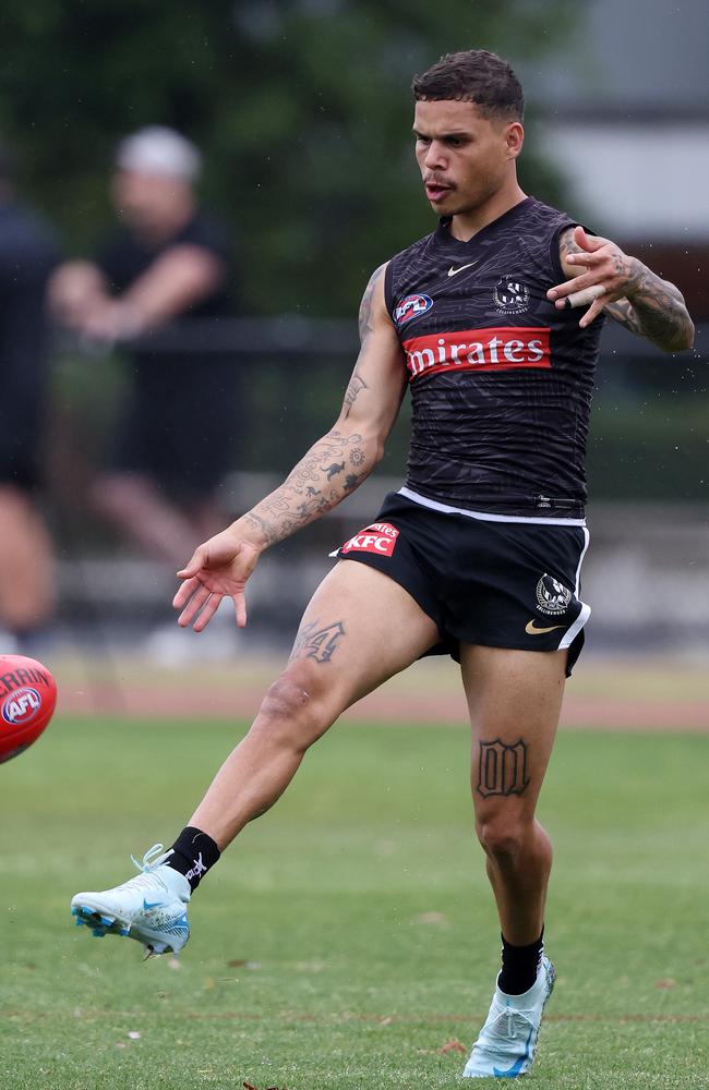 Bobby Hill at pre-season training. Picture: Mark Stewart