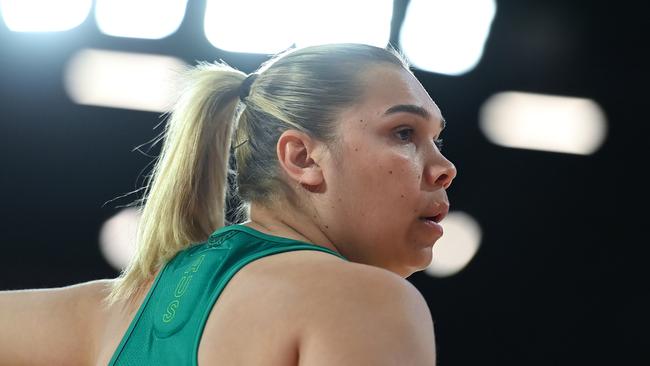 Donnell Wallam is heading into just her third Super Netball season but has already played six Tests for the Diamonds. Photo: Getty Images