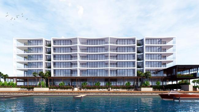 Kindred Developments application for six-storeys of apartments at the Newport Marina. Picture: File