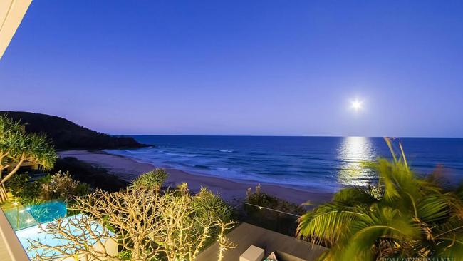 The view Rafter had to capture in his dream build by the beach.