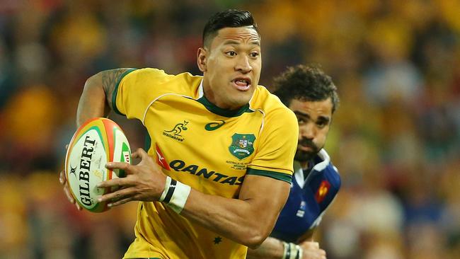 Israel Folau has set the blueprint for Hunt should he want to switch to rugby.