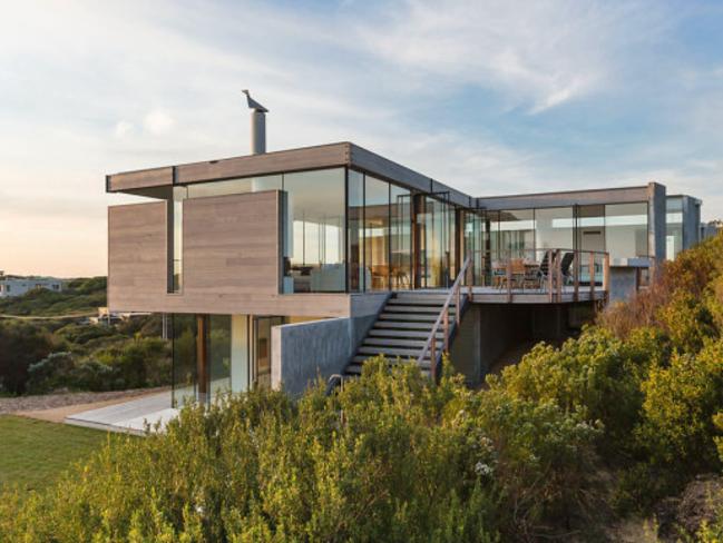 An uber contemporary home with dramatic coastline views in St Andrews.