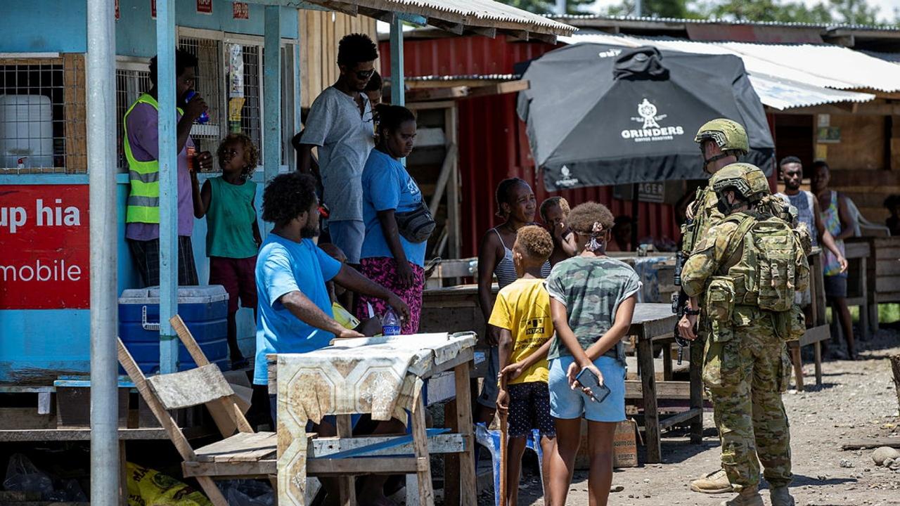 ADF and RAAF personnel from Townsville arrive at Solomon Islands The