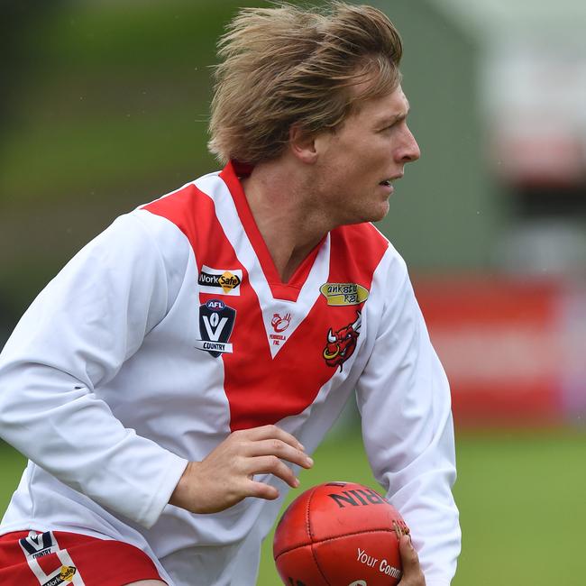 Former Karingal captain Aaron Paxton. Picture: Chris Eastman